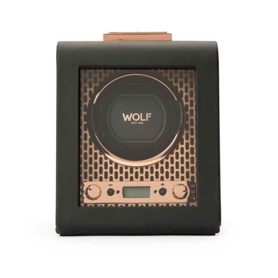 Wolf Axis Single Watch Winder Copper 469116