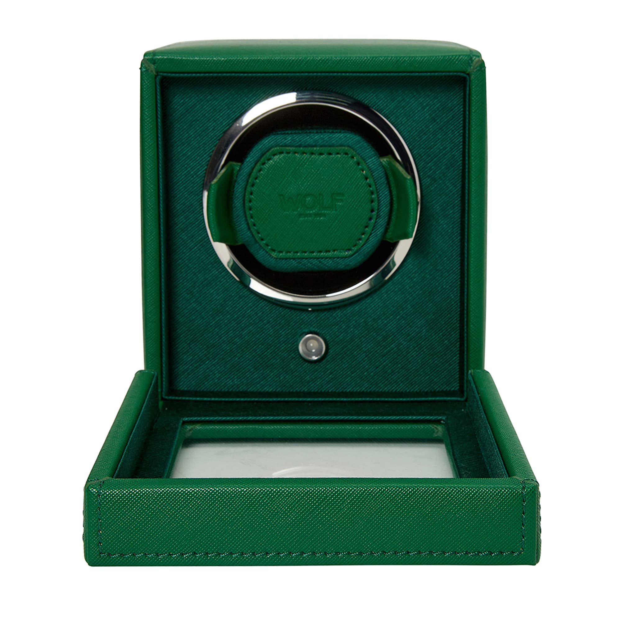 Wolf-Cub-Single-Watch-Winder-with-Cover-Green-461143-2