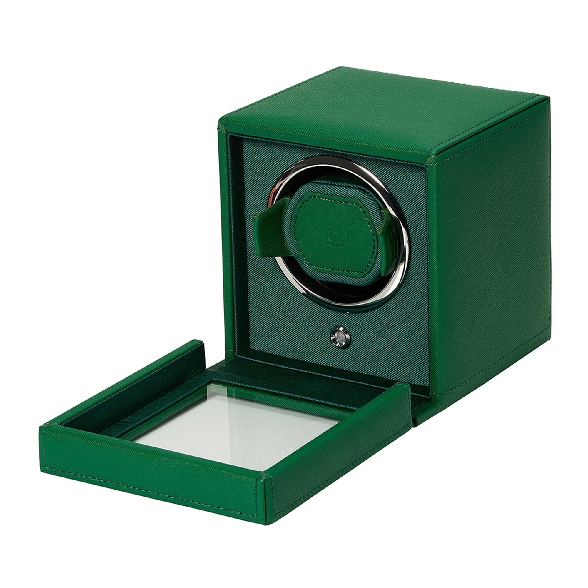 Wolf-Cub-Single-Watch-Winder-with-Cover-Green-461143-3