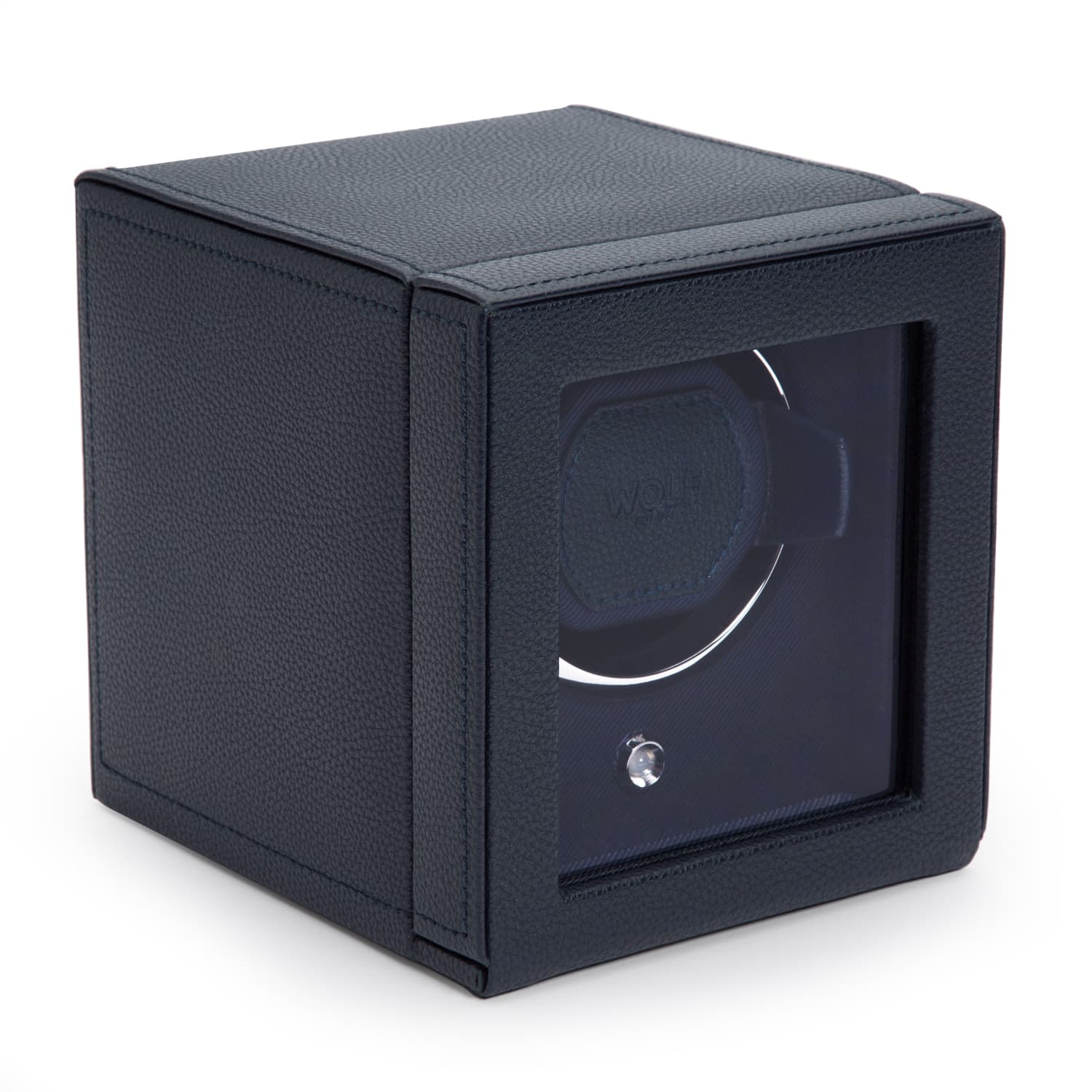 Wolf-Cub-Single-Watch-Winder-with-Cover-Navy-461117-1